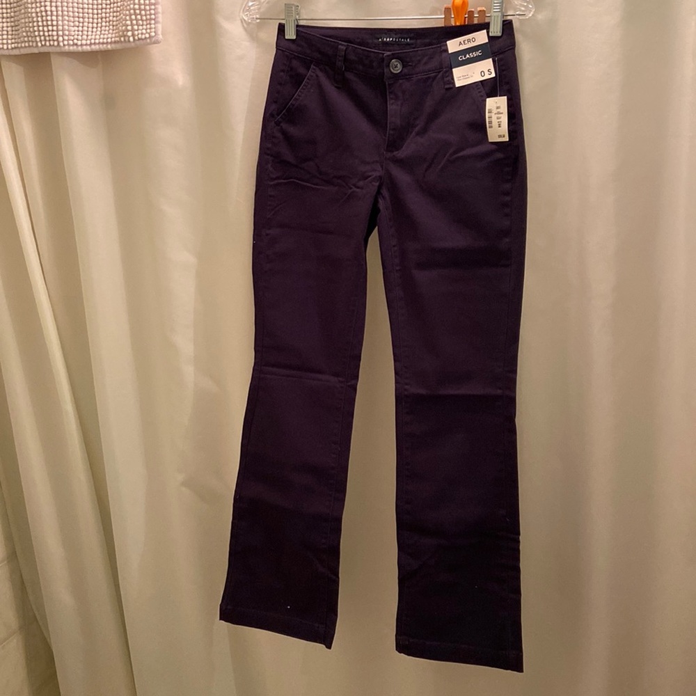 *NWT* Aeropostale navy blue trousers